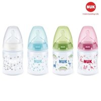 [NUK]Bình sữa cổ rộng NUK Premium Choice nhựa PP 150ml/300ml núm silicone