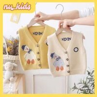 Nu.kids Áo Len Gile Dệt Kim Hoạt Hình Pony Kẹp Cho Bé Sơ Sinh Ấm Áp Đáng Yêu Chất Lượng Cao cấp