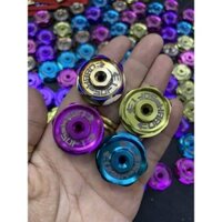 núm bông tăng chỉnh titan gr5 cho phuộc ohlins ( titanium grade 5 rebound for shock absorber )