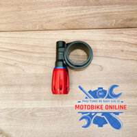 [Núm HPA mẫu mới] gắn bên trái dùng cho phuộc sau  Ohlins Nitron RCB YSS đen núm đỏ
