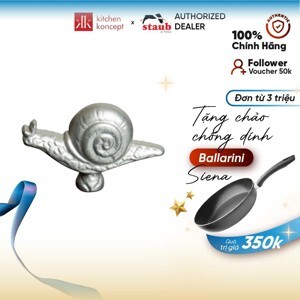 Núm nồi Staub hình Ốc Sên