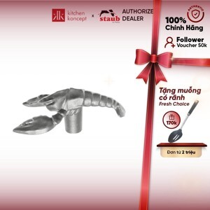 Núm nồi Staub hình tôm