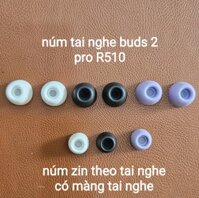 Núm Tai Nghe Samsung Buds2 Pro- R510. Hàng New - Hàng Chính Hãng Có Màng Lọc. Sẵn 2 Size. - S - Màu trắng