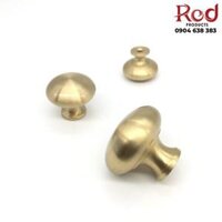 Núm tay nắm tủ bếp bằng đồng nguyên chất HJ-601