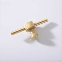 Núm tay nắm tủ dài bằng đồng nguyên chất HCA2006