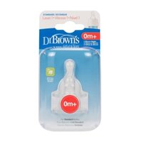 Núm ti cổ hẹp số 0 Dr Brown chính hãng.