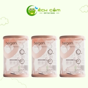 Núm ti Hegen size M dành cho bé từ 3-6 tháng tuổi ( bán lẻ 1 cái)