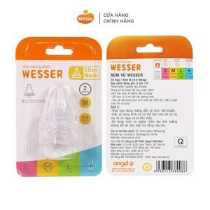 Núm ti silicone Wesser size M