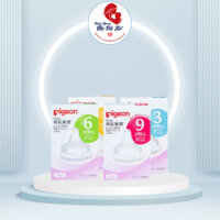 Núm ti thay thế bình sữa Pigeon cổ rộng đủ size (giá bán 1 chiếc)