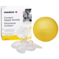 Núm Trợ Ti Medela, Hộp 2 núm trợ ti silicon