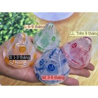 Núm ty Pigeon cổ rộng Nhật