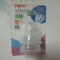 Núm ty pigeon cổ rộng vỉ 2 cái