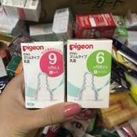 NÚM TY PIGEON SIÊU MỀM CỔ HẸP SIZE M. L (VỈ 2 CÁI)