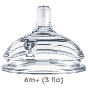 Núm ty silicone Comotomo 6m+ (set 2)