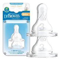 Núm ty thay thế Dr.Brown's cổ hẹp