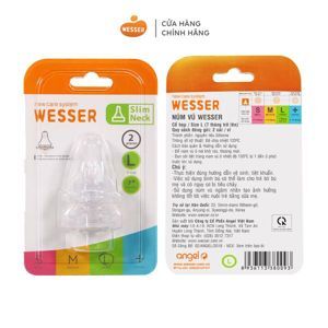 Núm ty Wesser Nano Silver size L