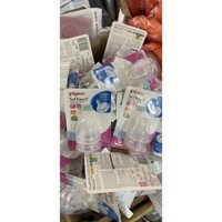 Núm vú cổ rộng silicon siêu mềm Plus (LL) Pigeon (2 cái/vỉ)