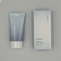 [Numpuzin] NO.1 Pure Glass Clean Tone Up 50ml SPF50 + PA + + + +