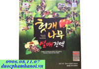 Nước bổ gan giải độc gift set hovenia dulcis thunberg 2 tem Hàn Quốc