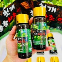 Nước bổ gan giải rượu Hàn Quốc - Wellbio Hovenia Cordyceps Drink  HOVENIA CORDYCEPS DRINK
