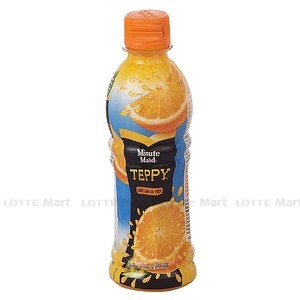 Nước cam có tép Teppy Minute Maid chai 327ml