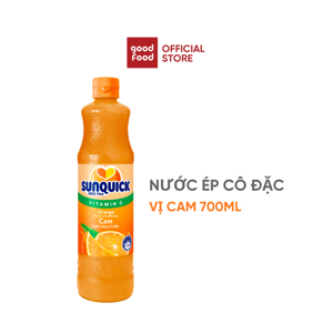 Nước Cam ép đậm đặc hiệu Sunquick – chai 840ml