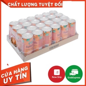 Nước cam ép Minute Maid Splash - 330ml, 24 lon