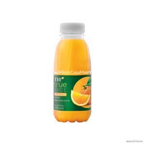 Nước cam ép tự nhiên 99,94% TH True Juice chai 350ml