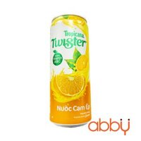Nước cam ép Twister lon 320ml