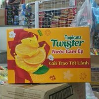 nước cam ép twister thùng 24 lon 320ml