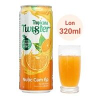 Nước cam ép Twister Tropicana 320ml Tình trạng: Còn hàng Thương hiệu: Twister (Anh)