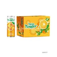 Nước cam ép TWISTER 24lon/thùng