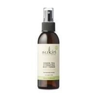 Nước Cân Bằng Chống Lão Hóa Dạng Phun Sương Hương Trà Xanh SUKIN GREEN TEA HYDRATING MIST TONER 125ml