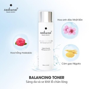 Nước cân bằng da Sakura Balancing Toner 200ml