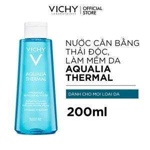 Nước cân bằng da Vichy Aqualia Thermal Hydrating Refreshing Water 200ml