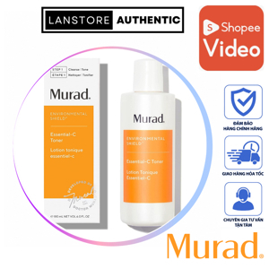 Nước cân bằng độ ẩm Murad Essential-C Toner 180ml