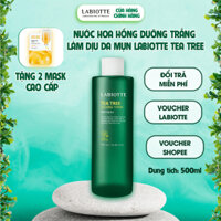 Nước cân bằng dưỡng da điều trị da mụn Labiotte Tea Tree Calming Toner 500ml