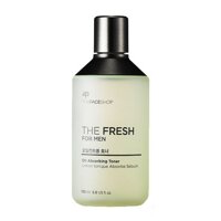 Nước Cân Bằng Kiểm Soát Nhờn THE FRESH FOR MEN OIL ABSORBING TONER