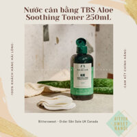 Nước Cân Bằng Làm Dịu Da Aloe Calming Toner THE BODY SHOP 250ML