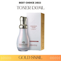 Nước cân bằng làm trắng da và ngăn ngừa lão hóa Gold Snail Toner 130ml
