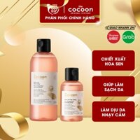 Nước Cân Bằng Sen Hậu Giang Làm Dịu Da Nhạy Cảm Cocoon Hau Giang Lotus Soothing Toner