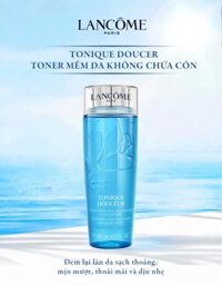 Nước cân bằng (Toner) độ ẩm da mịn màng Lancôme Tonique Douceur 400ml – Chiết xuất từ hoa hồng
