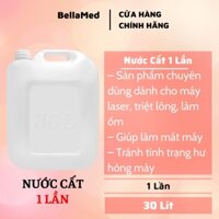 Nước cất châm máy triệt lông, laser - nước cất 1 lần 30 lít