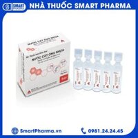 Nước cất ống nhựa 5ml CPC1HN dùng để tiêm bắp, tiêm tĩnh mạch, tiêm dưới da (10 vỉ x 5 ống)