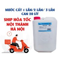 Nước cất tinh khiết can 20L