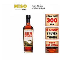 Nước chấm Rong Biển Làng Chài Xưa Sea Sauce chai thủy tinh 500ml - Chay mặn đều dùng được