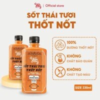 Nước chấm thái tươi thốt nốt Yummy chấm lẩu - chấm thịt nướng vị cay nồng 330ml