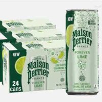 Nước chanh Maison Perrier Lime Pháp hộp 10 lon 250 ml