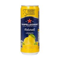 Nước Chanh Vàng Có Ga, Naturali Limonata, Sparkling Lemon Beverage (330ml) - SAN PELLEGRINO