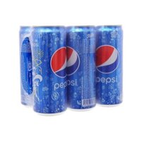 Nước có gas Pepsi lon cao 330m (Thùng 24 lon)